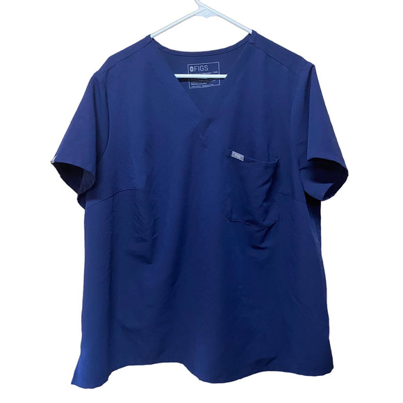 Figs Women's Navy Blue Blouse - Picture 1 of 5